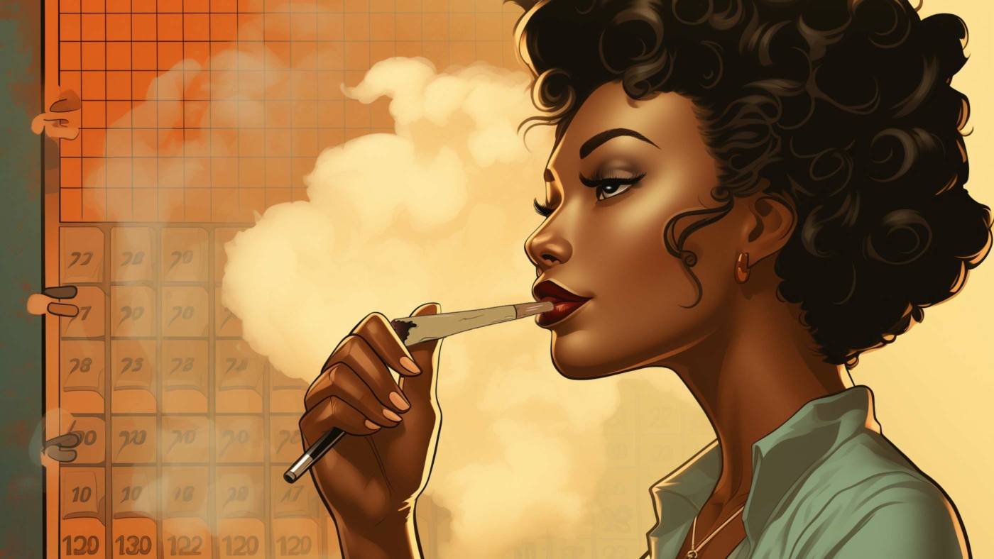How Long Does Delta 9 Thc Stay In Your System? 6 Indacloud. A Black Woman Looking At A Calendar Ciggerettespliff 6Eeb87Fa A6B2 4E61 A5C8 30F6694912Cb